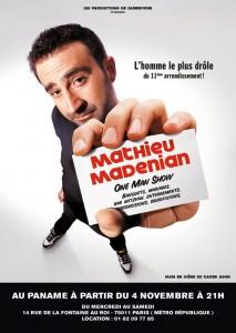 Mathieu Madénian – L’homme le plus drôle du 11e arrondissement