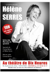 Hélène Serres au théâtre de Dix Heures