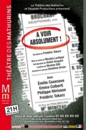 A voir absolument ! de Frédéric Tokarz