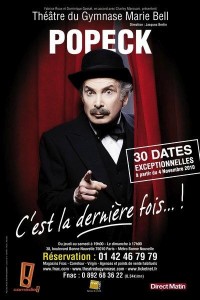 Popeck – C’est la dernière fois !