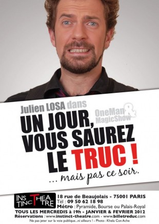 Julien Losa – Un jour, vous saurez le truc !