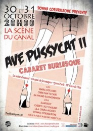 Ave Pussycat II – cabaret burlesque animé par Maria Dolores