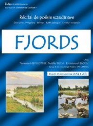 Fjords – Récital de poésie scandinave