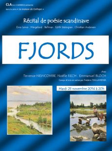 Fjords – Récital de poésie scandinave