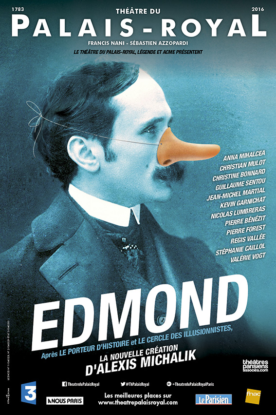 Edmond Alexis Michalik Streaming Critique du spectacle : Edmond, la nouvelle création d'Alexis Michalik
