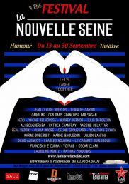 Le 4e festival de la Nouvelle Seine, du 13 au 30 Septembre 2016