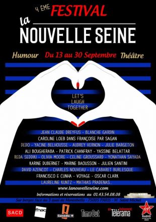 Le 4e festival de la Nouvelle Seine, du 13 au 30 Septembre 2016