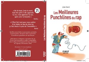 Les Meilleures Punchlines du rap par Julien Barret - 1ere et 4e de COUVERTURE