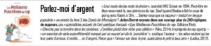 Article paru dans l'Agefi Hebdo