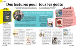 Double page livres Femme Actuelle Jeux